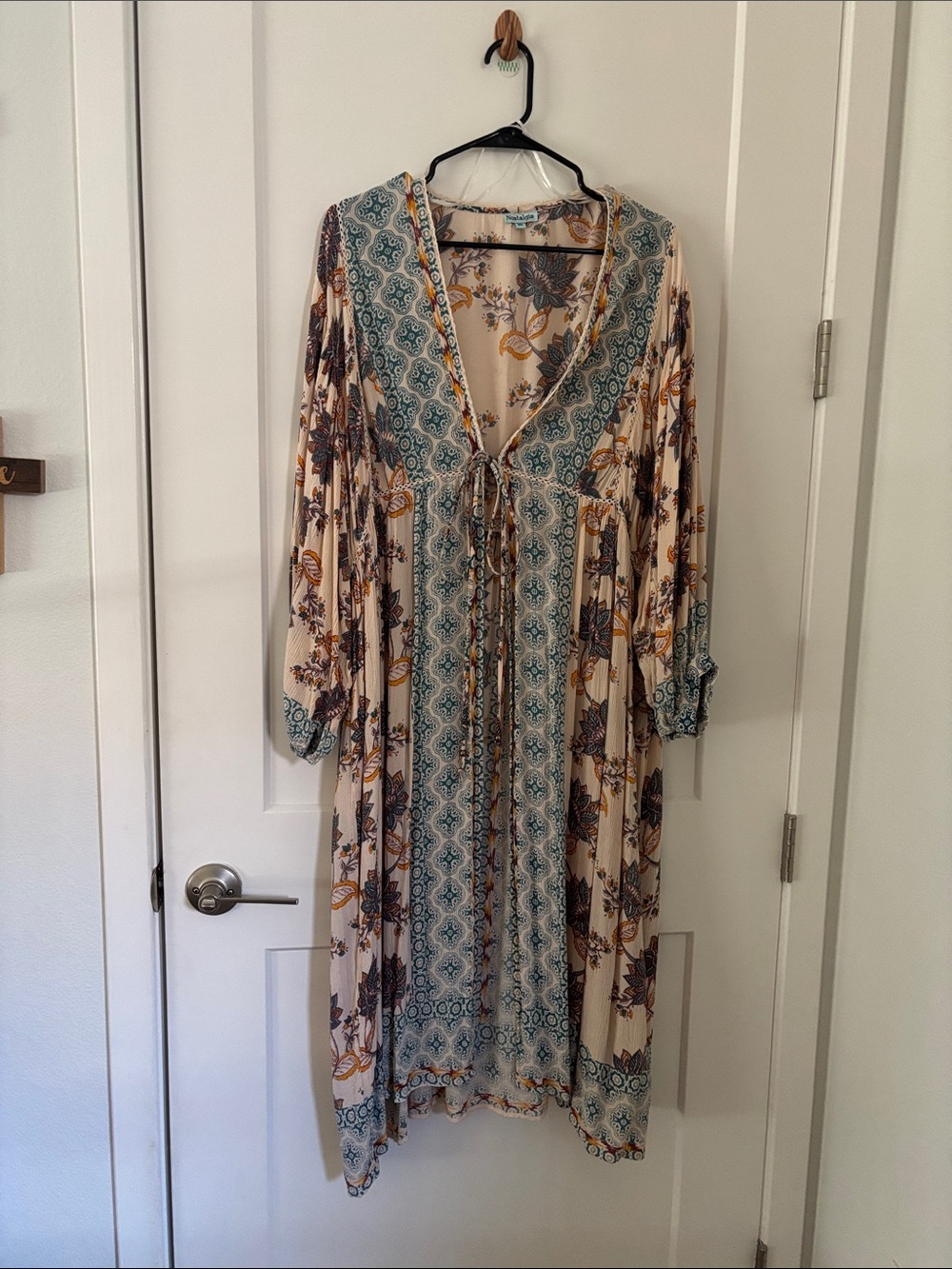 Nostalgia Floral Duster